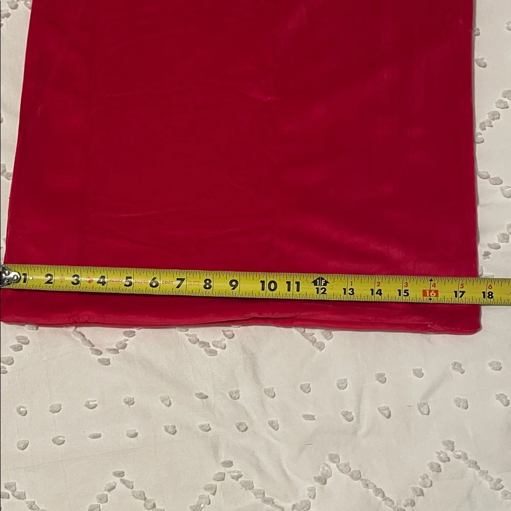 MIULEE Red Velvet Pillow Covers new set of 2